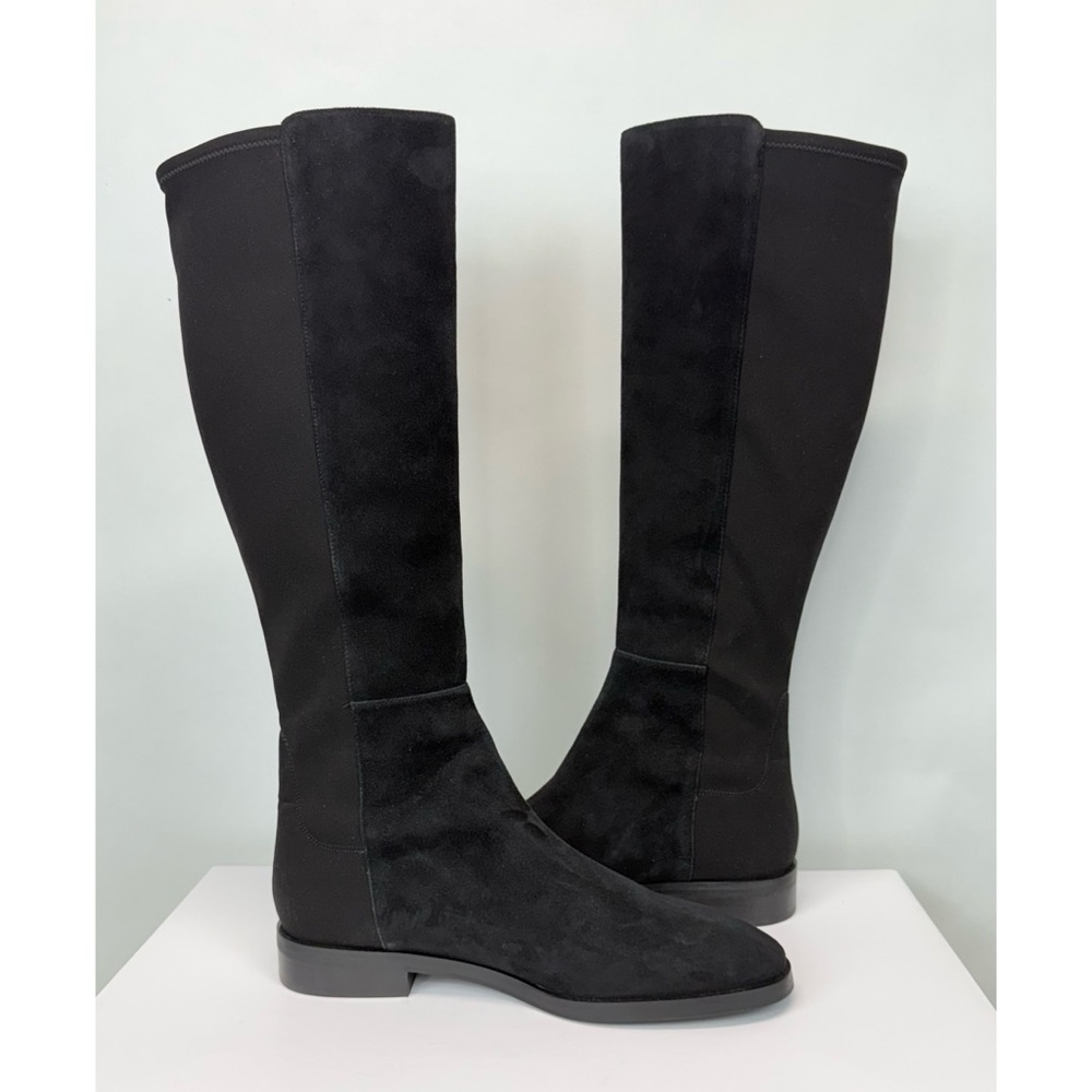New Stuart Weitzman Greer City Knee High Boot Black Sz 11.5 - Picture 9 of 13